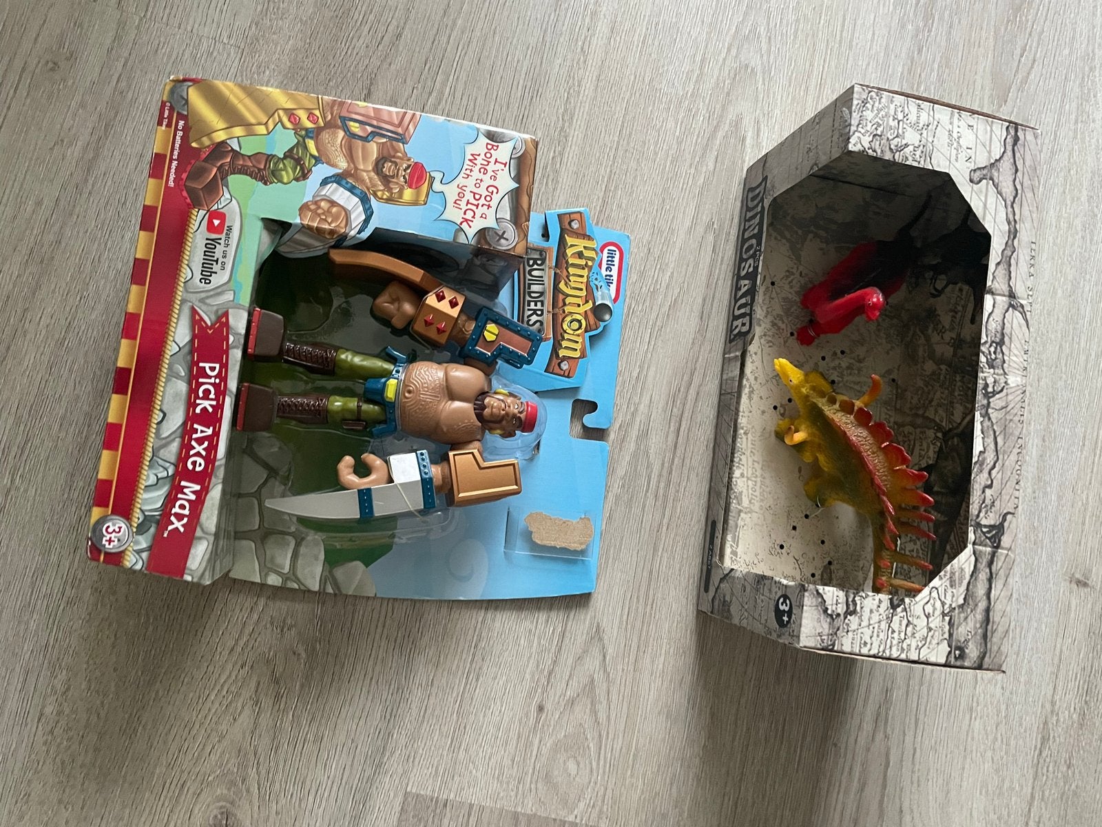 Little Tikes Kingdom Builders Pick Axe Max actiefiguur, Ophalen of Verzenden, Nieuw
