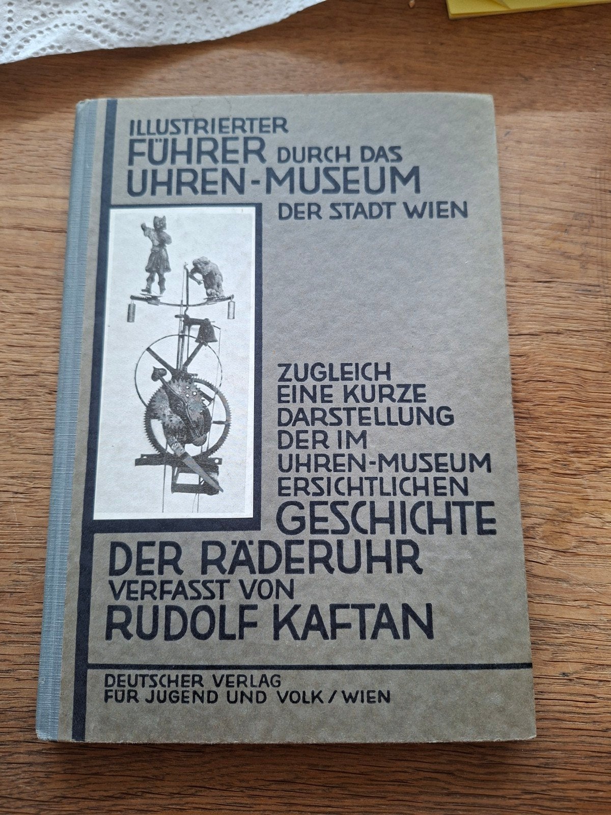 Führer durch das Uhren-Museum  klokken  Stadt Wien., Ophalen of Verzenden, Gelezen, Overige onderwerpen