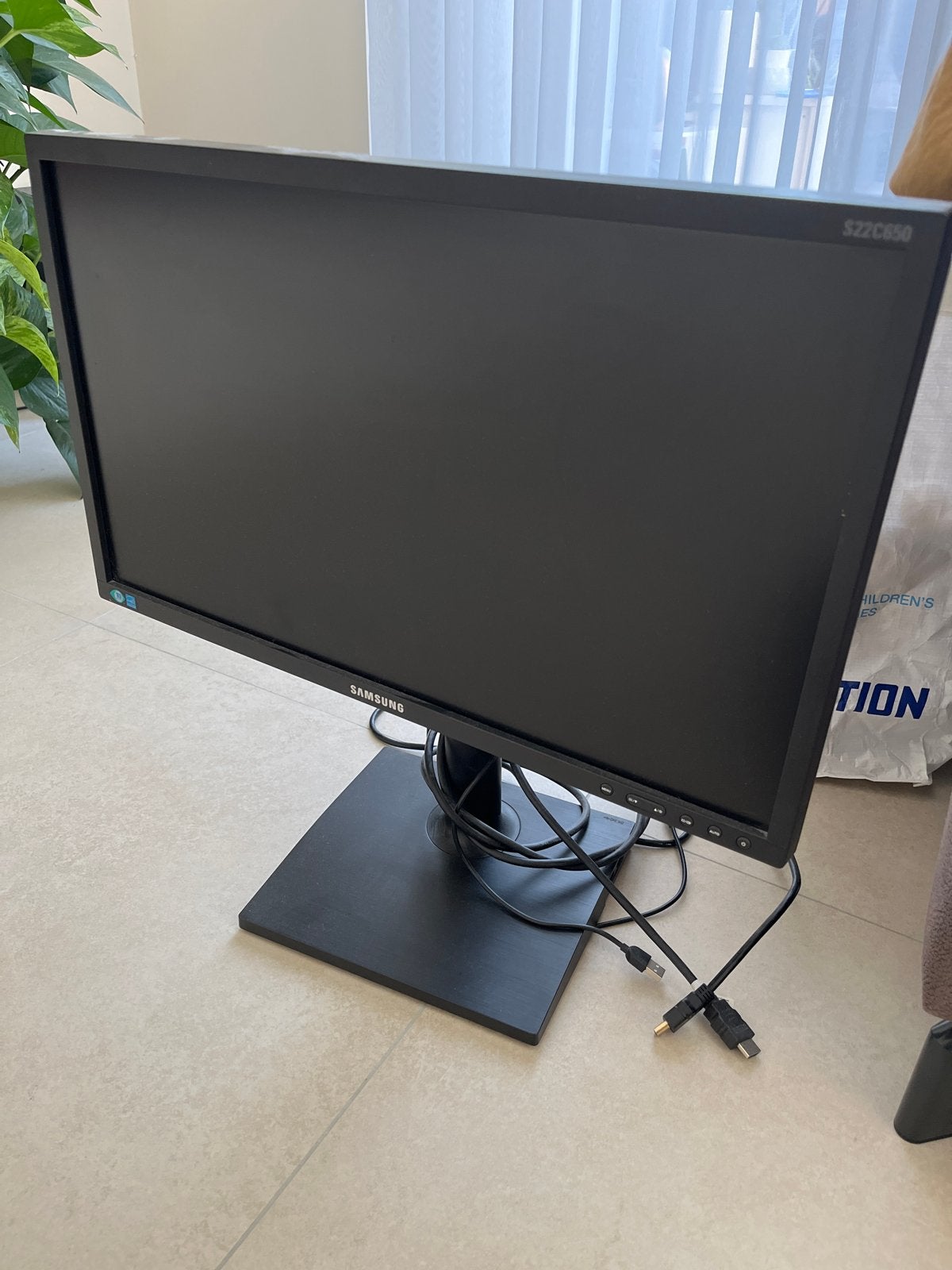 Samsung S22C650 Monitor - Gebruikt maar netjes, Ophalen, Gebruikt, Full HD