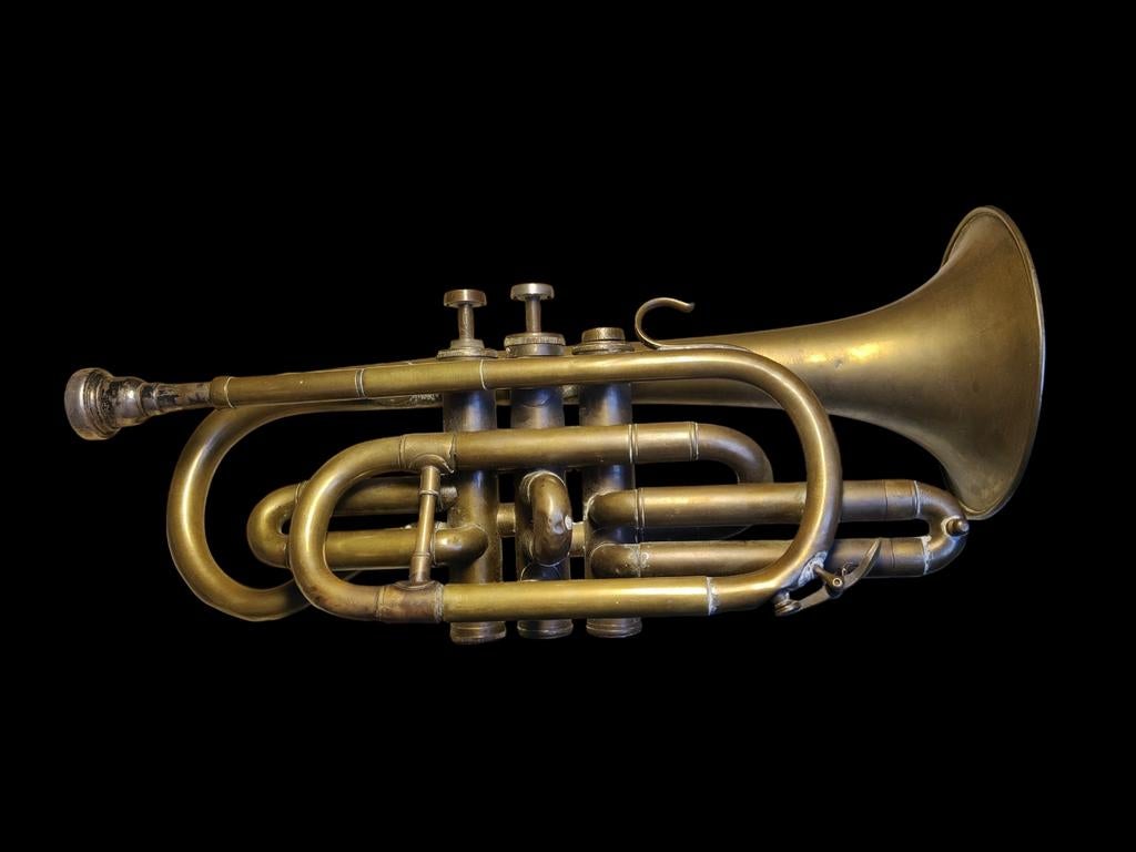 Vintage Cornet C.Mahillon Bruxelles, Muziek en Instrumenten, Ophalen of Verzenden, Overige typen