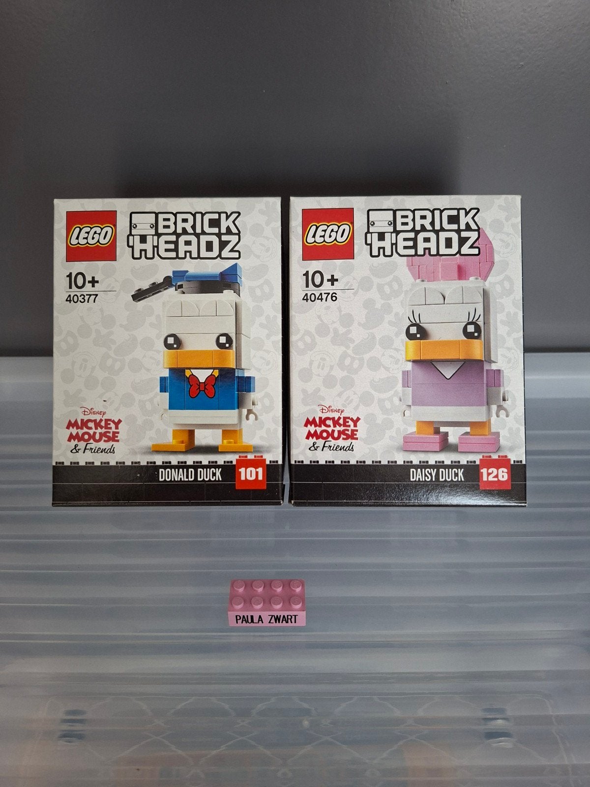LEGO BrickHeadz Donald Duck (40377)  Daisy Duck (40476) NIE, Ophalen of Verzenden