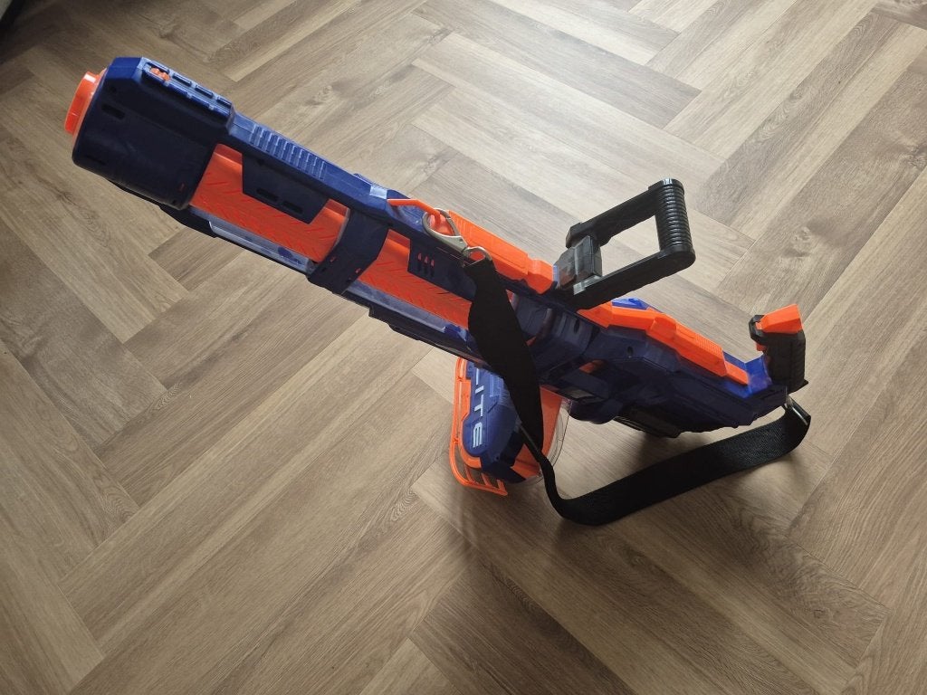 Nerf Elite Titan CS-50 - Gemotoriseerde Minigun, Ophalen, Zo goed als nieuw