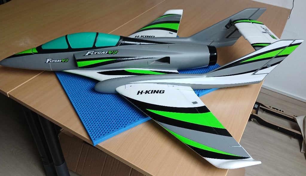 Hobbyking Flycat V2 EDF, Ophalen, Gebruikt, Elektro