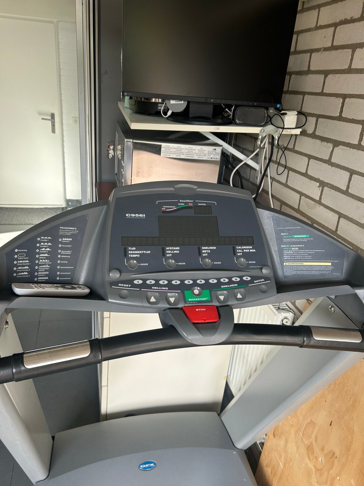 Precor C956i Loopband - Professionele Kwaliteit, Ophalen, Gebruikt, Metaal, Loopband