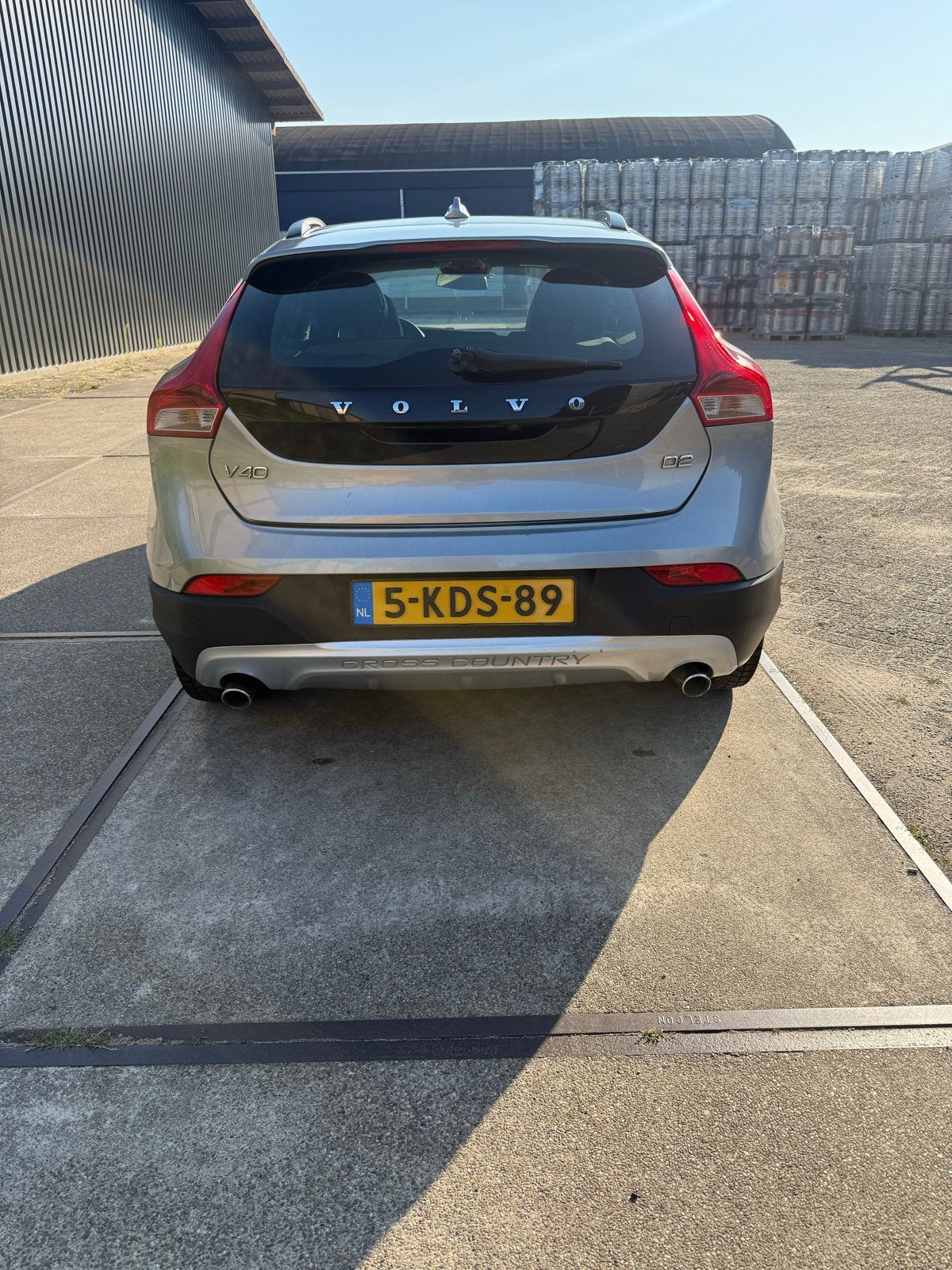 Volvo V40 Cross country 1.6 D2 115PK 2013 Grijs, Voorwielaandrijving, 4 cilinders, 1283 kg, Origineel Nederlands