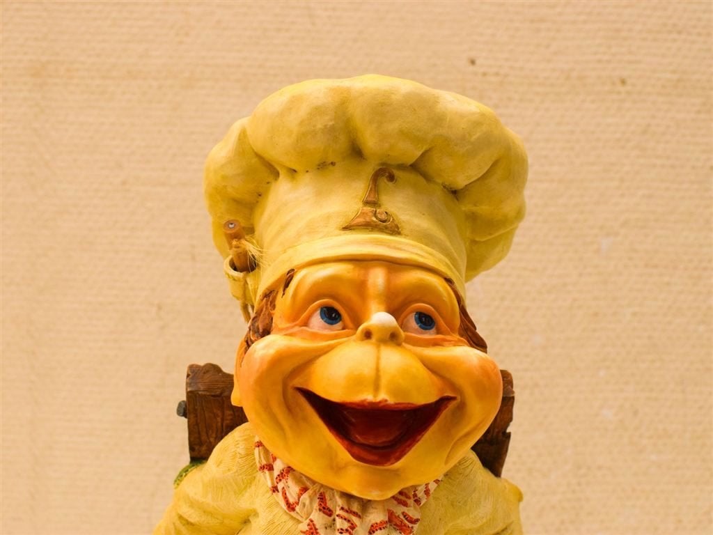 Efteling Laaf Le chef 52237, Ophalen of Verzenden, Gebruikt, Beeldje of Poppetje