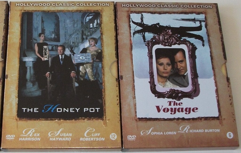Dvd *** HOLLYWOOD CLASSIC COLLECTION *** 2 stuks, Cd's en Dvd's, Overige gebieden, Ophalen of Verzenden, Zo goed als nieuw, Vanaf 6 jaar