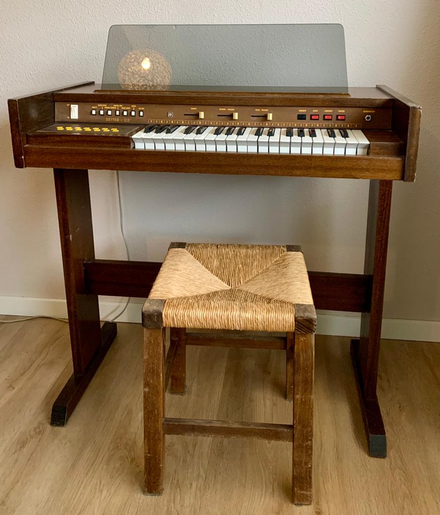 Vintage Eminent 210 orgel, Muziek en Instrumenten, Orgels, Ophalen, Gebruikt, 1 klavier, Orgel