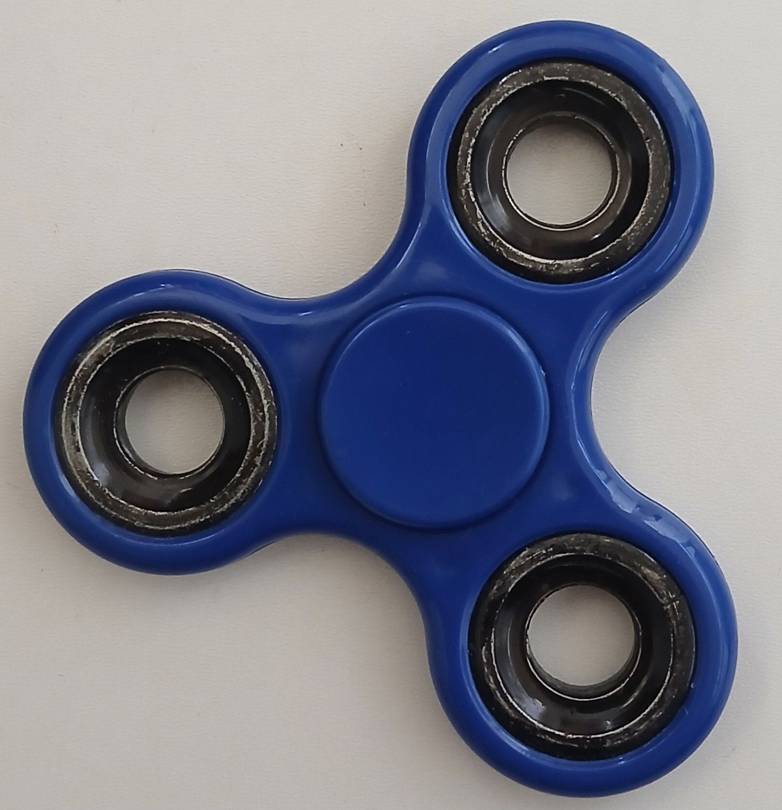 Blauwe Fidget Spinner, Verzenden, Zo goed als nieuw, Jongen of Meisje