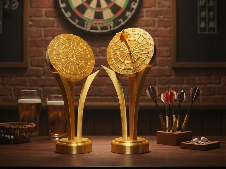 Dart troffee   personaliseerbaar, 3Demand Studio, Hengelo OV, Overige typen, Nieuw