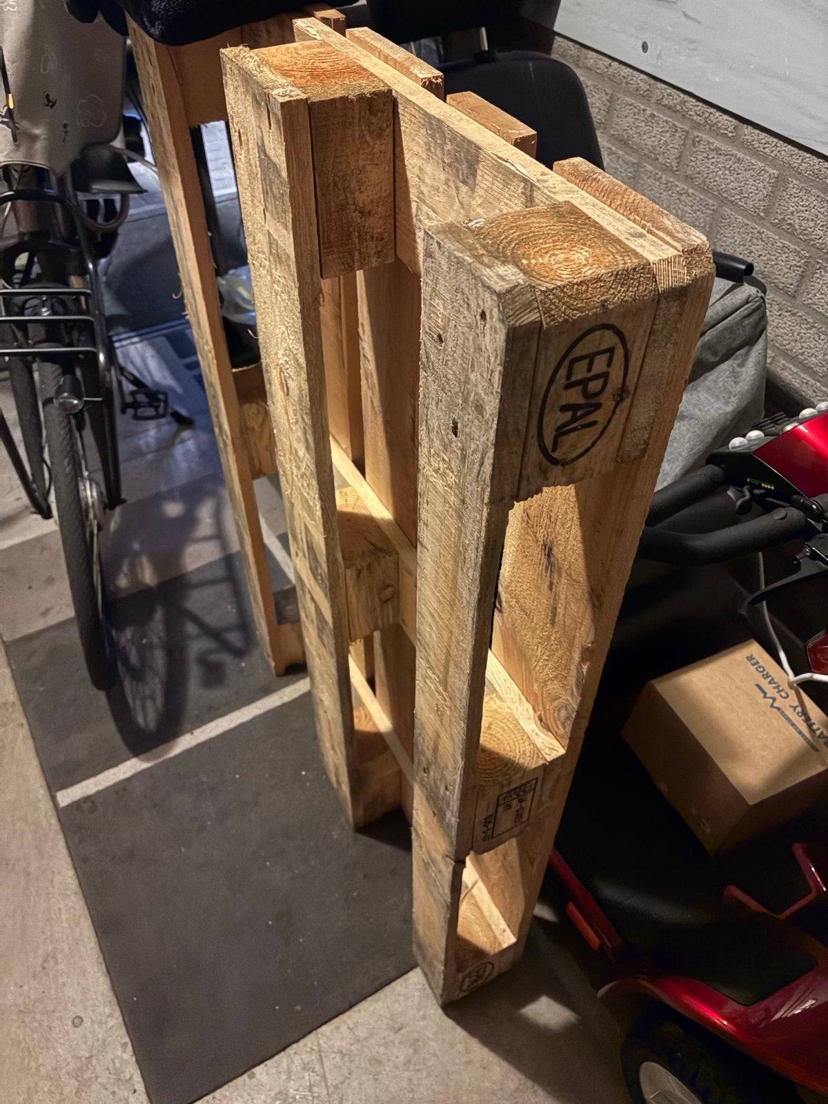 Gratis Epal Euro Pallet Ophalen in Wijchen, Ophalen, Gebruikt, 50 mm of meer, Pallet