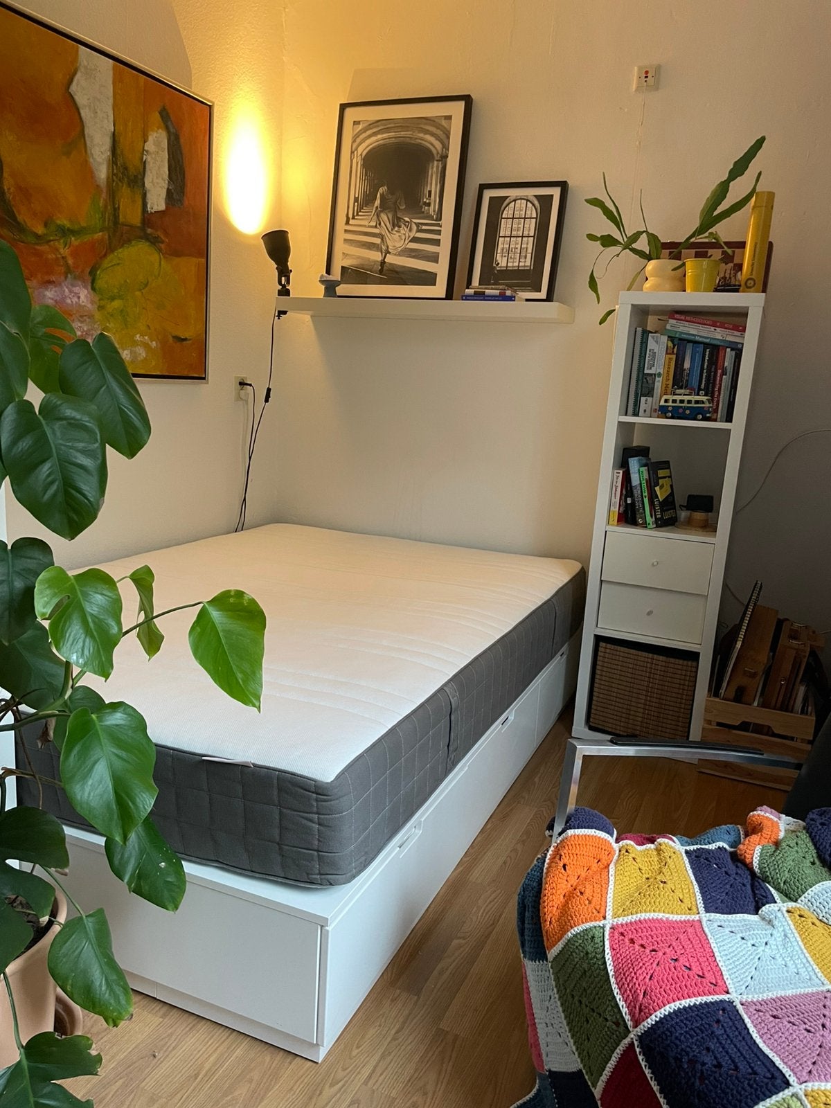 IKEA Nordli bedframe (140x200) zonder matras, Ophalen, Gebruikt, Tweepersoons, 140 cm