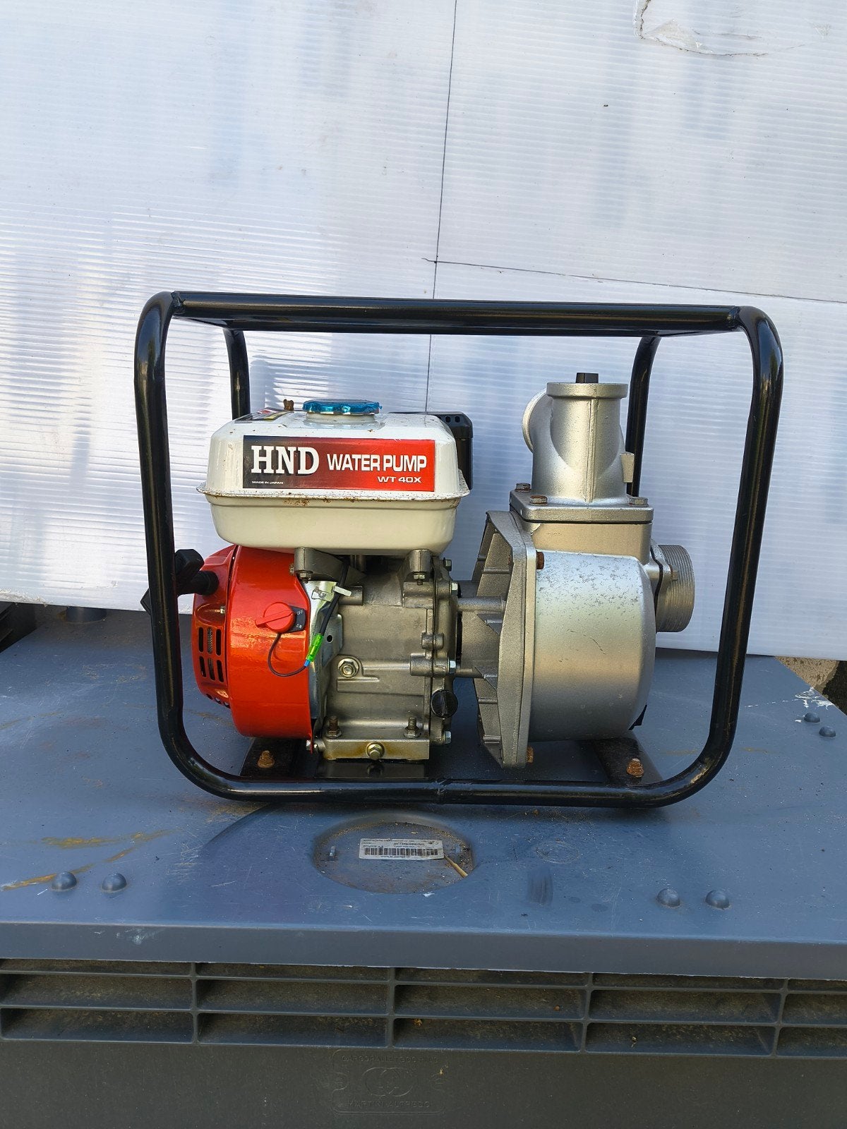 HND WT-40X Waterpomp - Krachtige Benzine Waterpomp, Ophalen