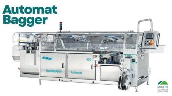 Hartmann GBK-420 Broodverpakkingsmachine, Ophalen of Verzenden, Gebruikt