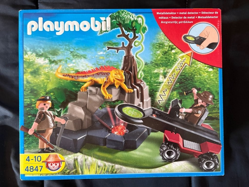 NIEUW: Playmobil Schattenjager met Dino en detector (4847)