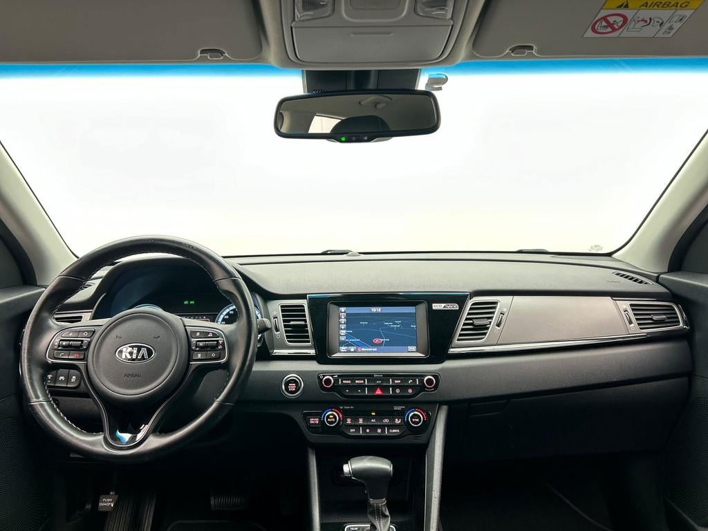 Kia Niro 1.6 GDi Hybrid DynamicLine | Adapt.Cruise/Control |, Auto's, Kia, Gebruikt, Leder en Stof, Wit, 26 km/l