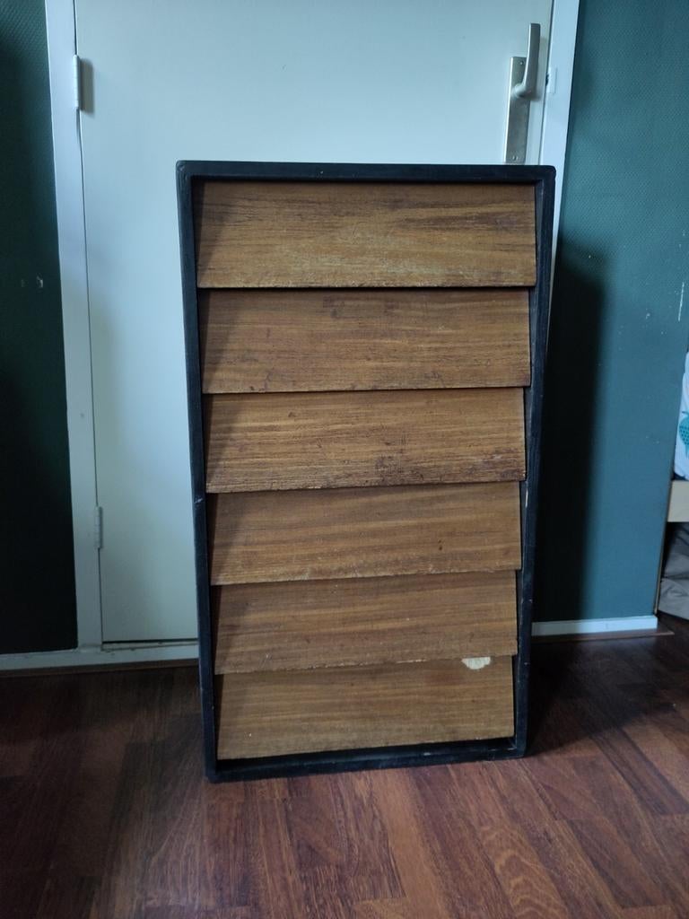 Vintage ladenkast, Ophalen, Gebruikt, 5 laden of meer, 50 tot 100 cm