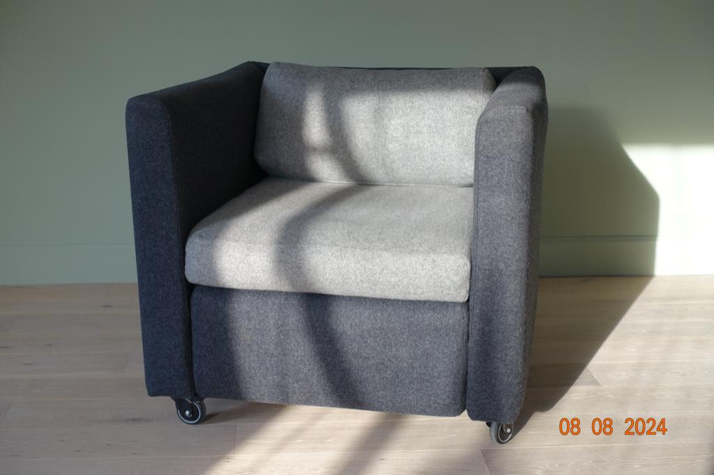 Hay Hackney fauteuil op geremde zwenkwielen in nieuwstaat, Ophalen, 75 tot 100 cm, Zo goed als nieuw, 75 tot 100 cm