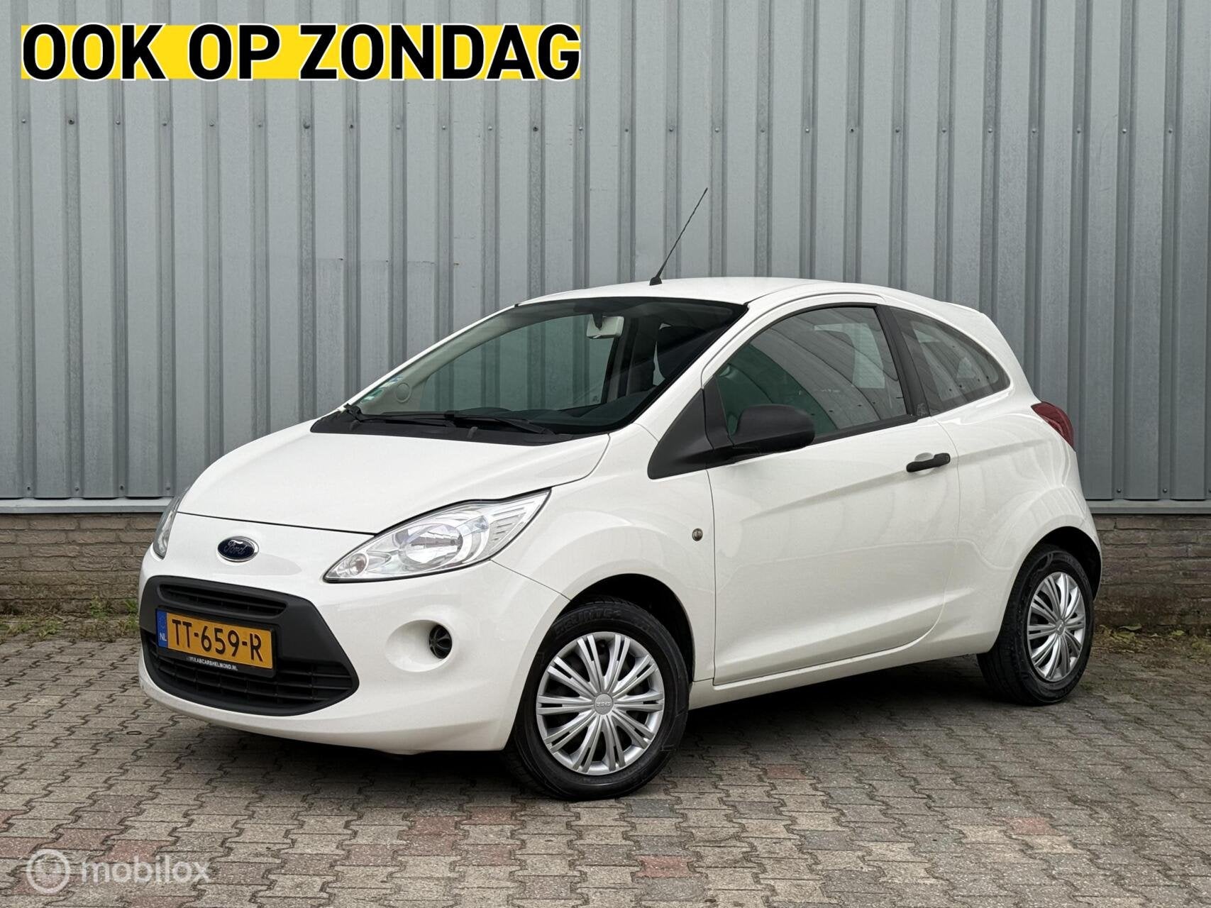 Ford Ka 1.2 | Nwe Koppeling | Airco | Start/Stop | AUX, Voorwielaandrijving, Euro 5, 1242 cc, 4 cilinders