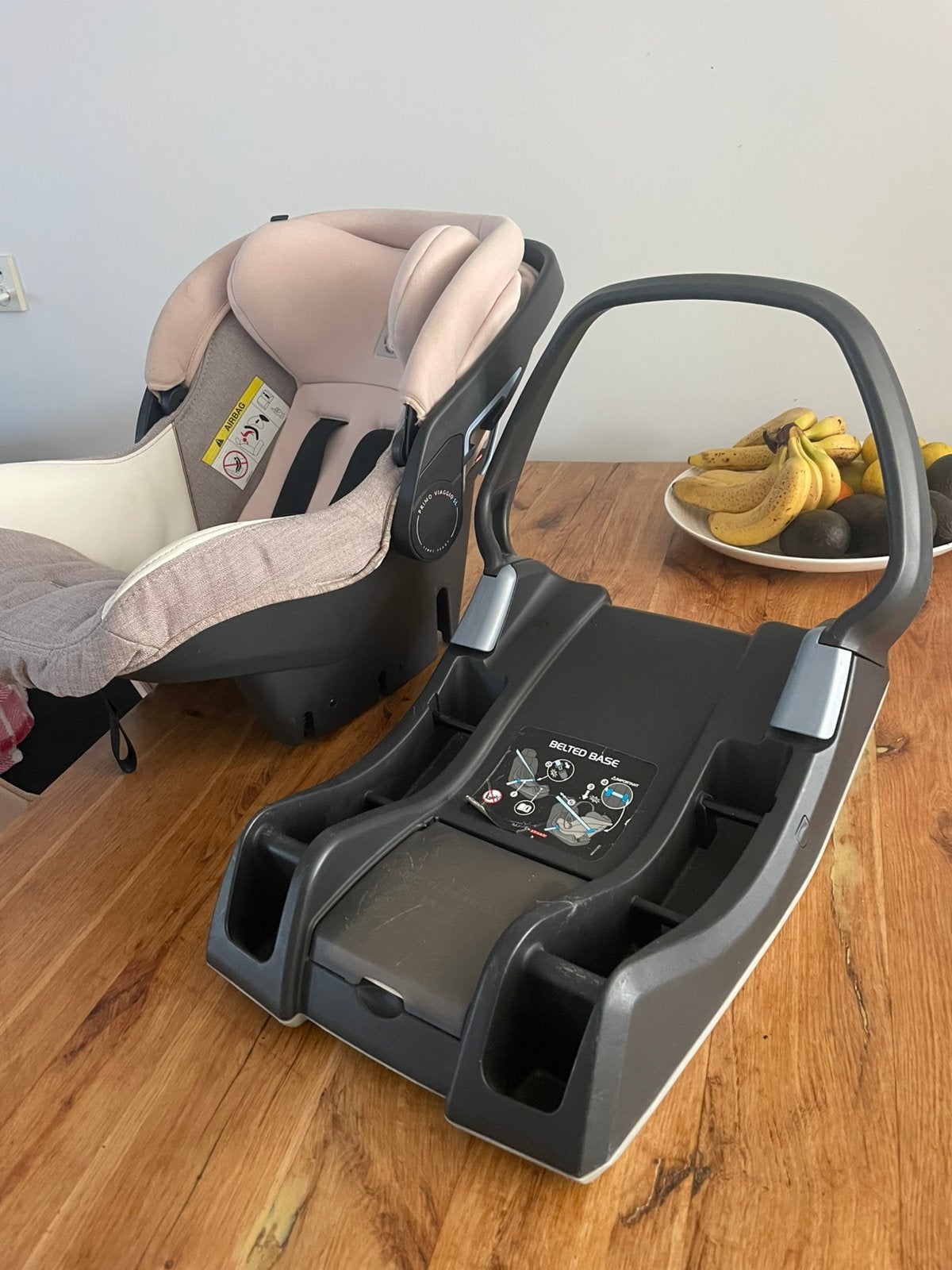 Maxi cosi met basis  peg perego, Ophalen of Verzenden, 0 t/m 13 kg, Maxi-Cosi, Gebruikt