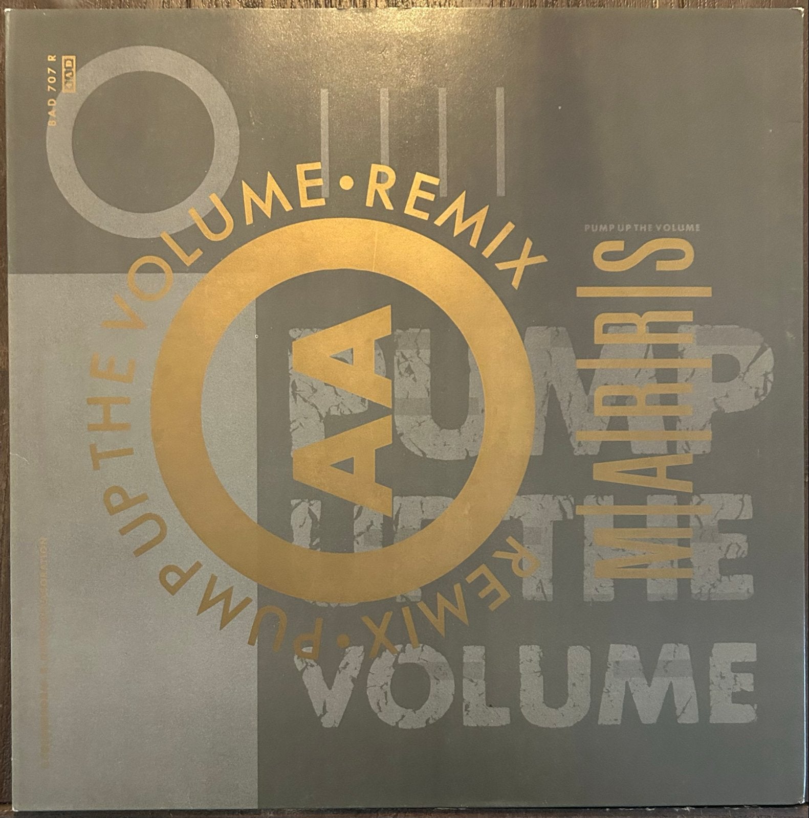M|A|R|R|S - Pump Up The Volume (Remix) 12 inch vinyl, LP, Originele persing, Ophalen of Verzenden, Zo goed als nieuw
