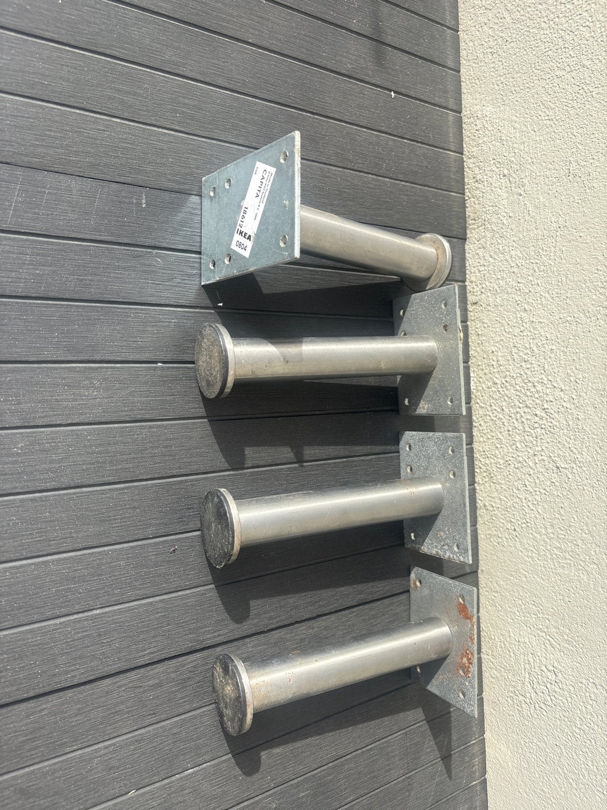 IKEA Capita poten - 4 stuks, Doe-het-zelf en Verbouw, Ophalen of Verzenden, Gebruikt