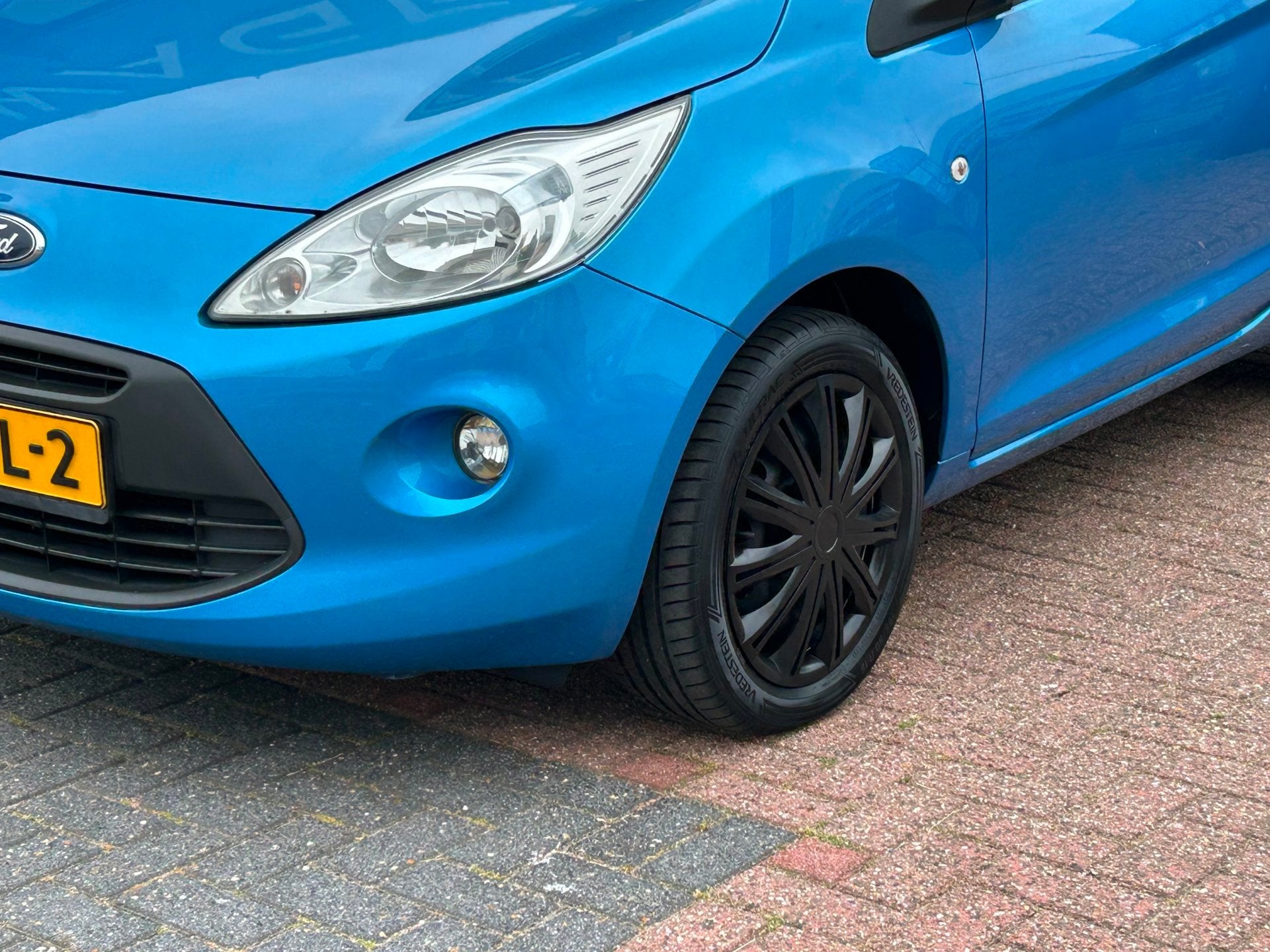 Ford Ka 1.2 Grand Prix start/stop Airco|Elektr pak|GoedOHoud, Auto's, Voorwielaandrijving, Euro 5, Stof, Gebruikt