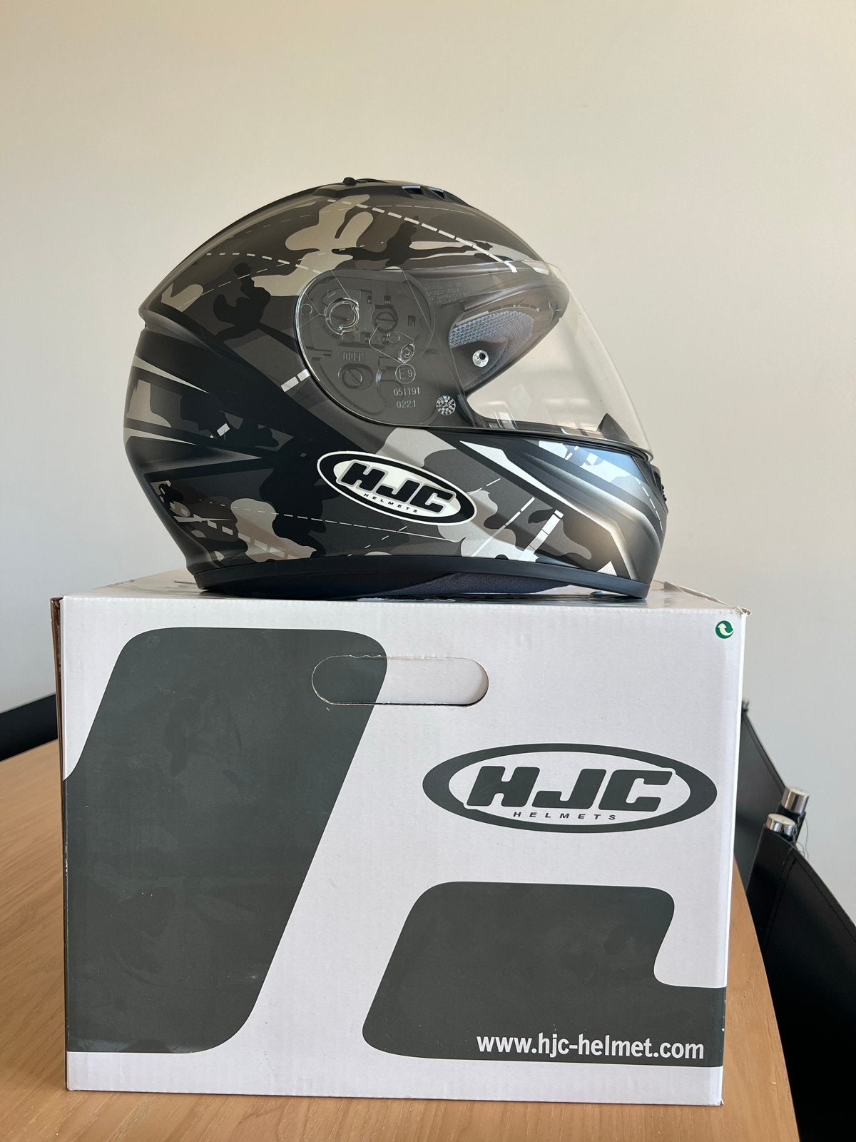 HJC CS-15 Motorhelm Camouflage Maat XS, Motoren, Kleding | Motorhelmen, Ophalen, XS, HJC, Integraalhelm