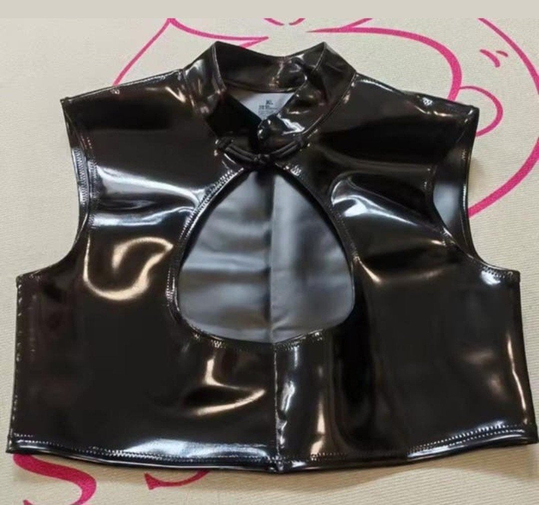 Mooie laktop, tm 3XL, Verzenden, Nieuw, Zwart, Zonder mouw