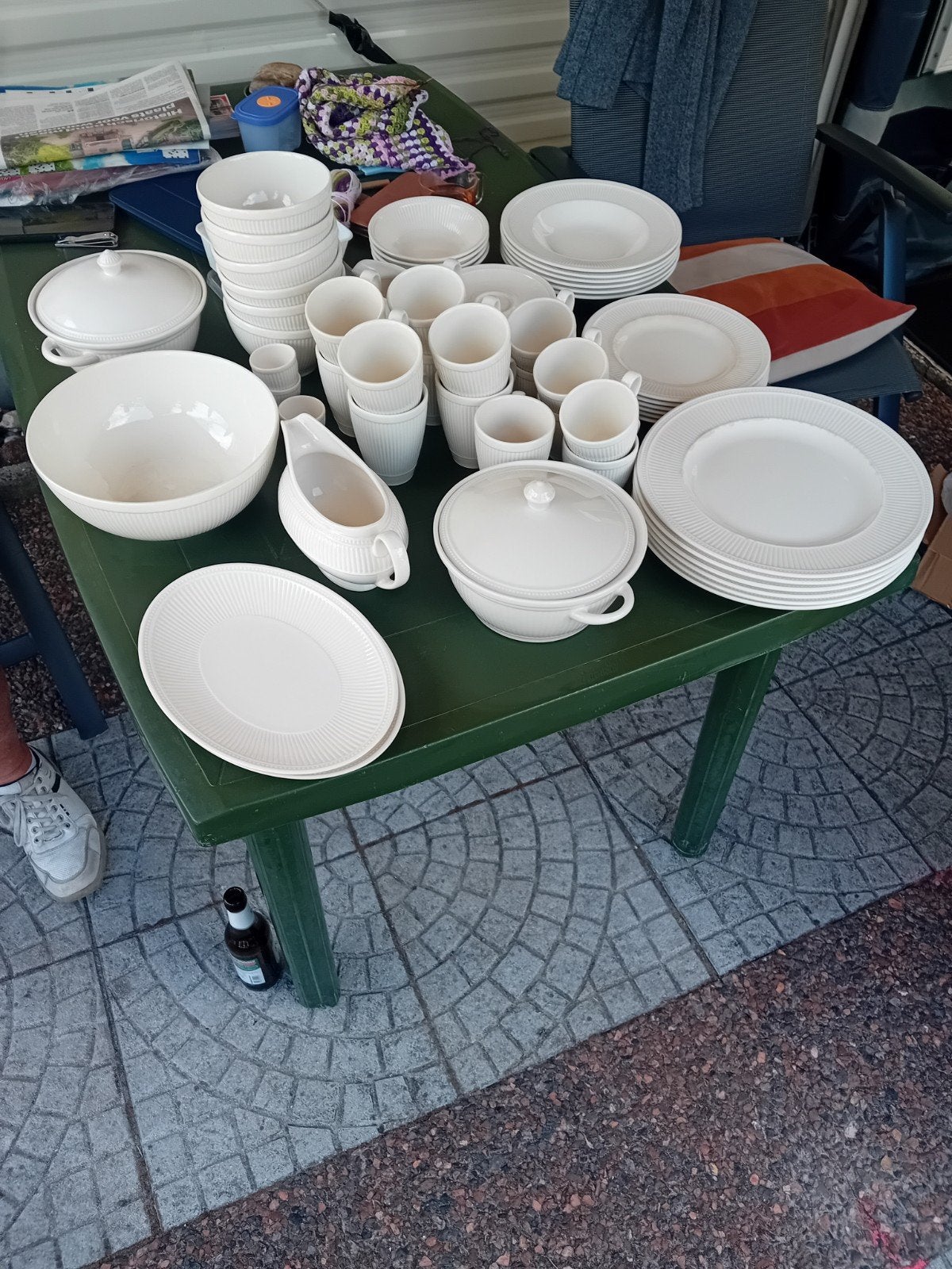 wedgwood, Kunststof, Rond, Ophalen of Verzenden, Minder dan 40 cm