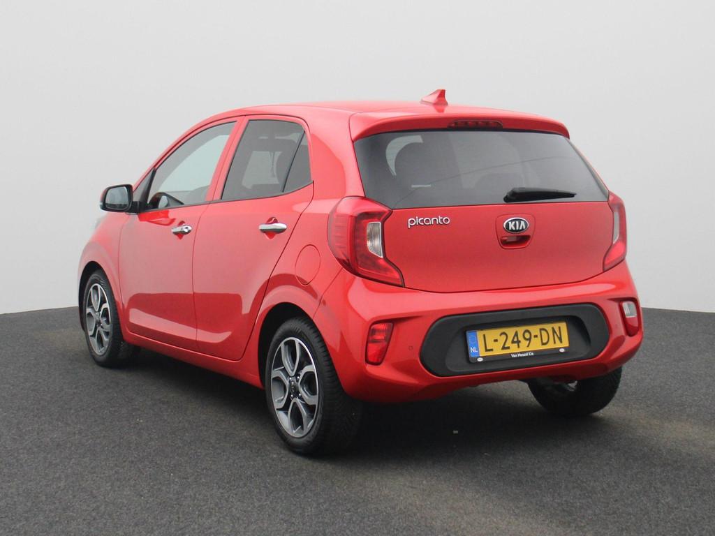 Kia Picanto 1.0 DPi DynamicPlusLine | Climate Control | Navi, Stof, Gebruikt, 4 stoelen, Origineel Nederlands