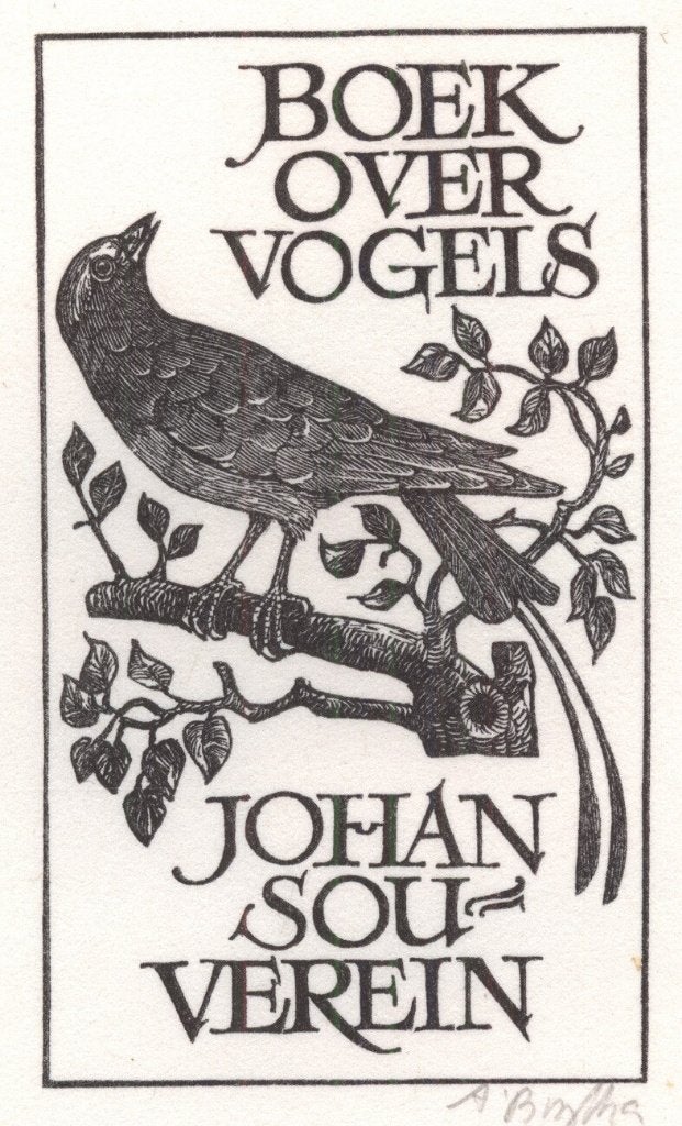 1177 Ex Libris Duitsland : Anndreas Brylka, z.j., Antiek en Kunst, Kunst | Etsen en Gravures, Verzenden, Ex libris