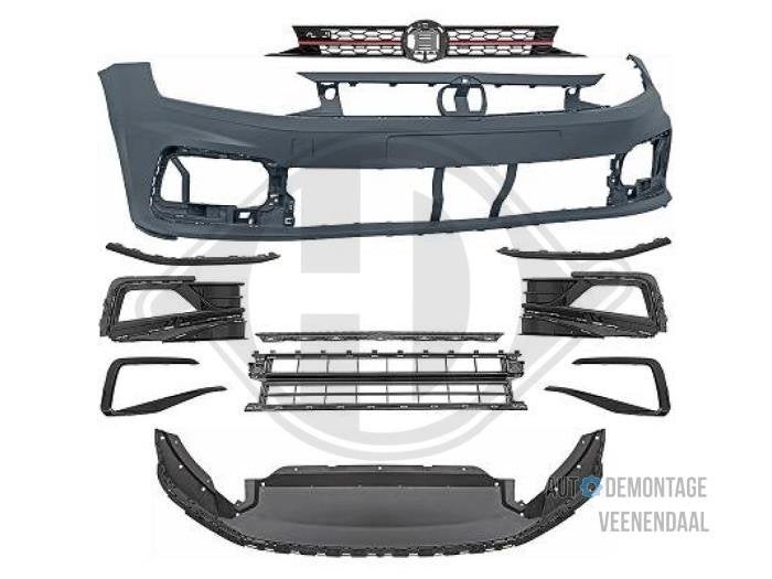 Voorbumper van een Volkswagen Polo, -, -, Nieuw, Ophalen of Verzenden