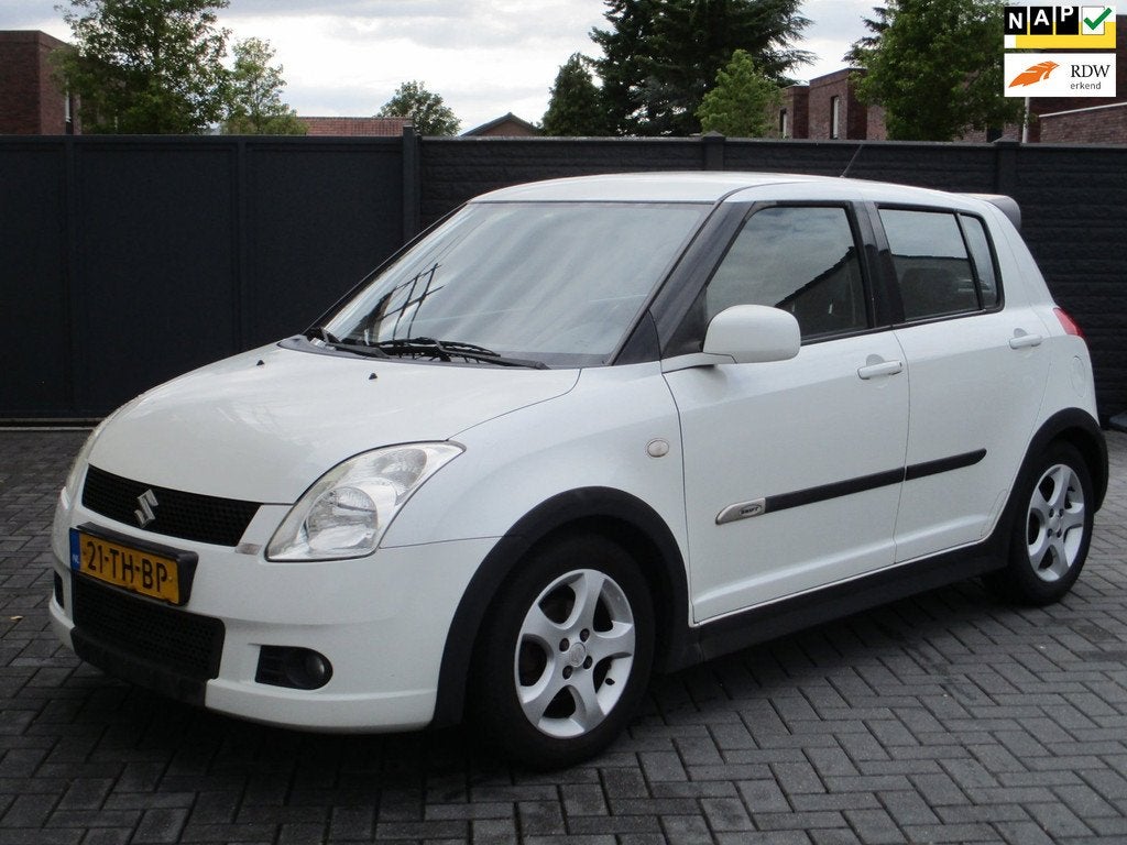 Suzuki Swift 1.3 Shogun Sport Airco 5 deurs Parelmoer !, Voorwielaandrijving, Stof, Zwart, 965 kg