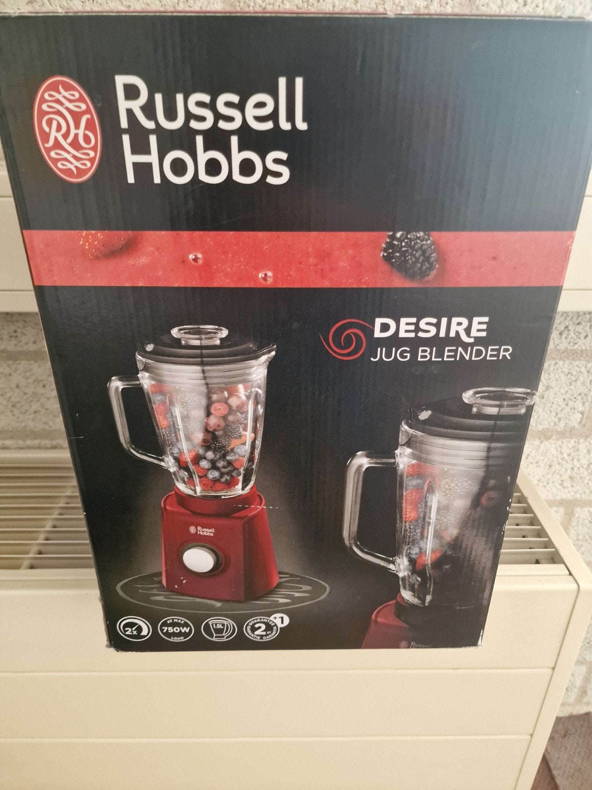 Russell Hobbs  blender nieuw, Witgoed en Apparatuur, Blenders, Ophalen of Verzenden, Nieuw, Blender