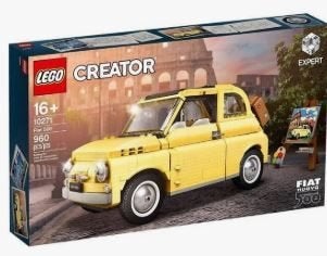 LEGO 10271 Fiat 500 - Zo goed als nieuw, Lego, Ophalen of Verzenden, Zo goed als nieuw, Inclusief instructies