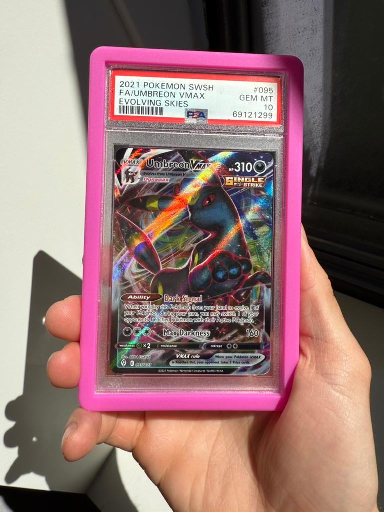 Pokemon Umbreon VMAX 095/203 Evolving Skies Psa 10, Hobby en Vrije tijd, Verzamelkaartspellen | Pokémon, Ophalen of Verzenden