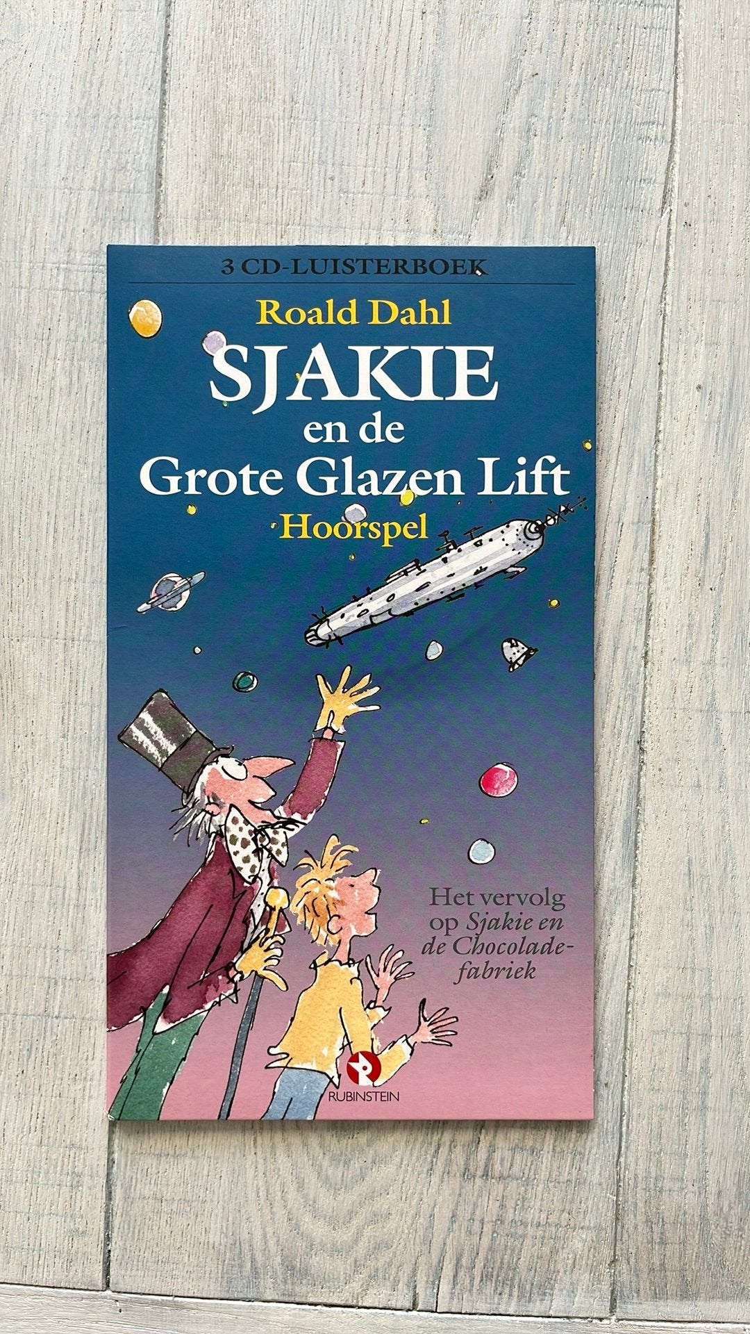 Roald Dahl - Sjakie en de Glazen lift, Ophalen, Roald Dahl, Kind, Cd