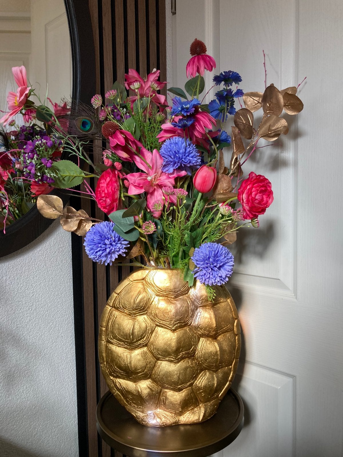 Set Compleet Zijden Bloemen luxe Set, Ophalen of Verzenden, Nieuw, Bloemstuk