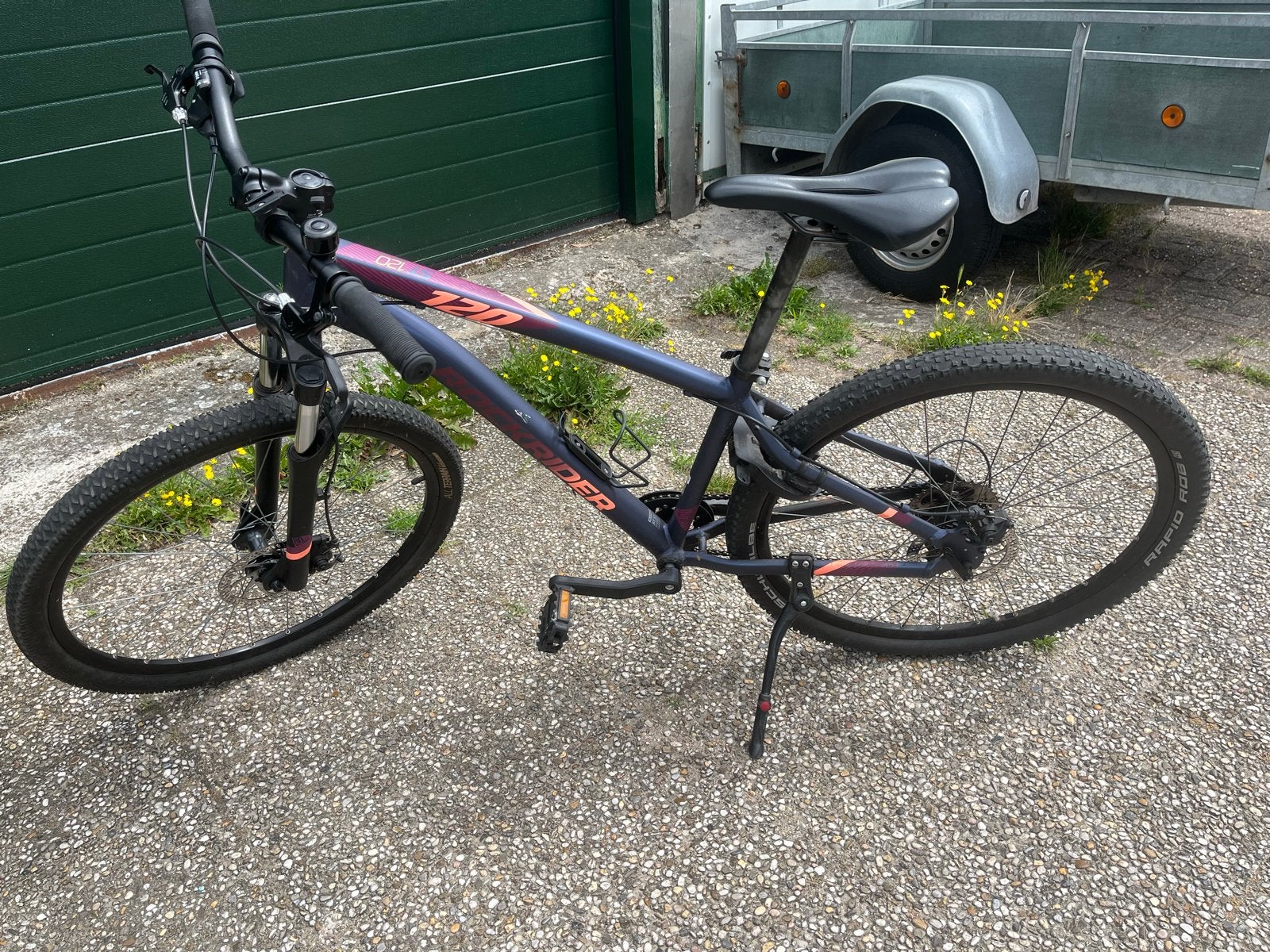 Stoere Rockrider ST 120 Mountainbike, Fietsen en Brommers, Fietsen | Mountainbikes en ATB, Gebruikt, Hardtail, 49 tot 53 cm, Dames