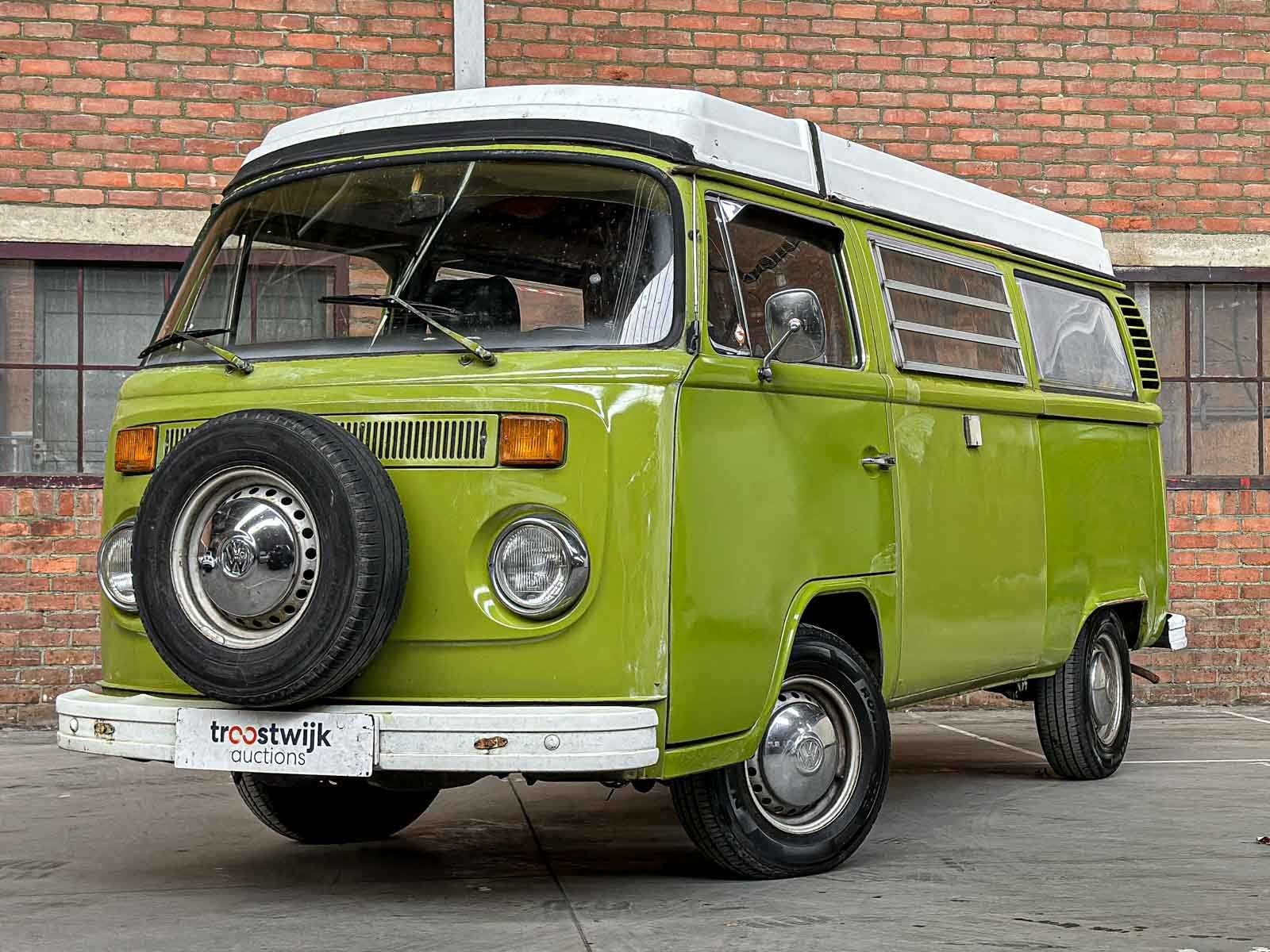 Volkswagen 23 Kampeerauto 1977, 00-SL-64 Camper, Volkswagen, Bedrijf, Handgeschakeld, Benzine