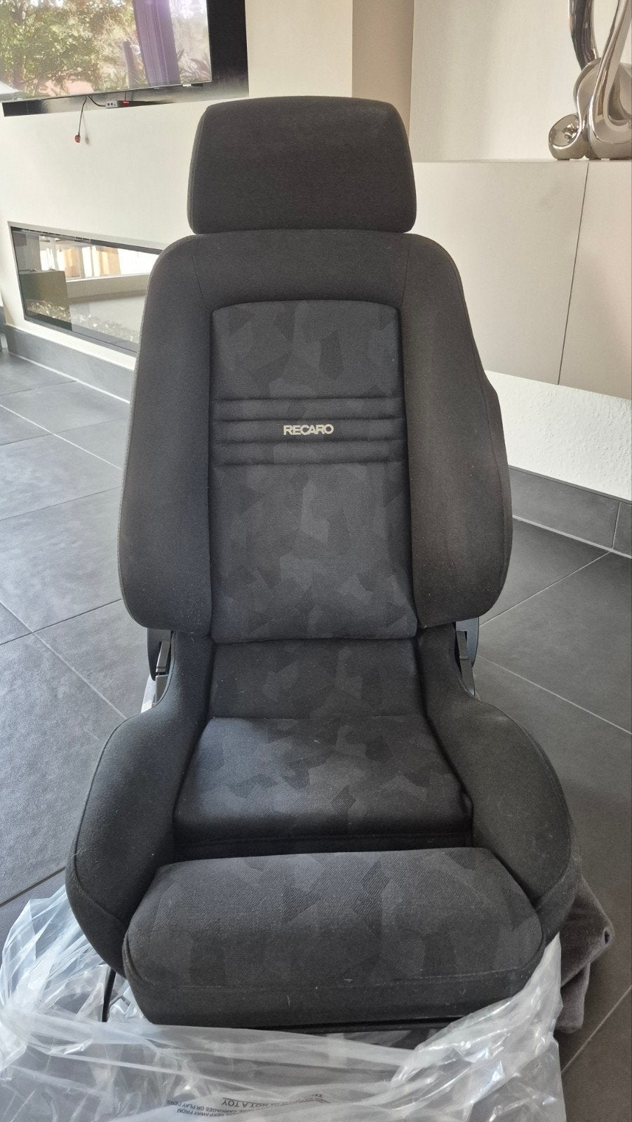 Recaro sportstoel - Zwart - Gebruikt, Auto-onderdelen, Ophalen