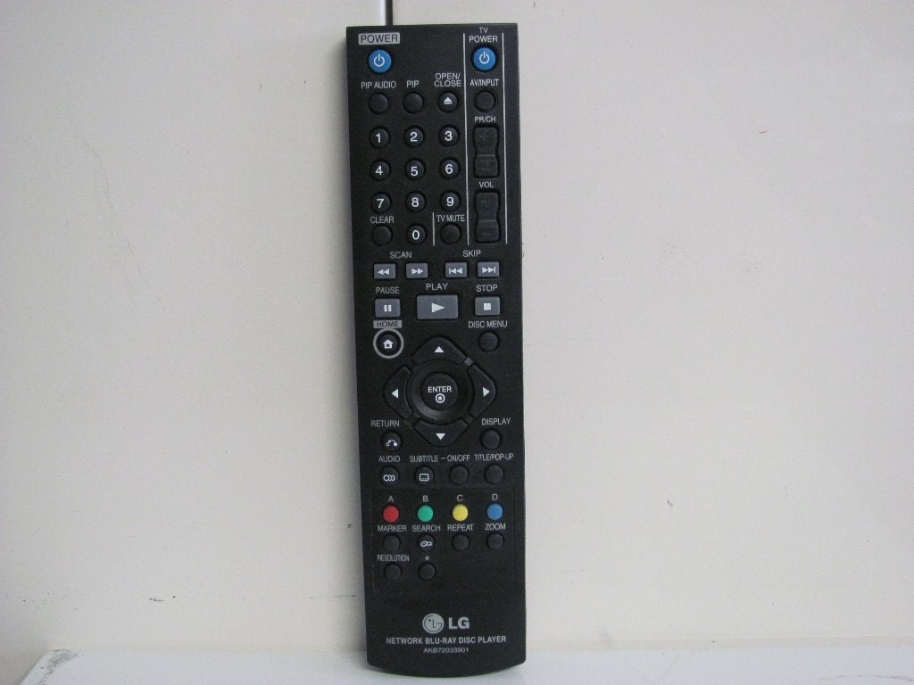 LG network blu-ray disc player afstandsbediening akb72033901, Ophalen of Verzenden, Zo goed als nieuw, Origineel
