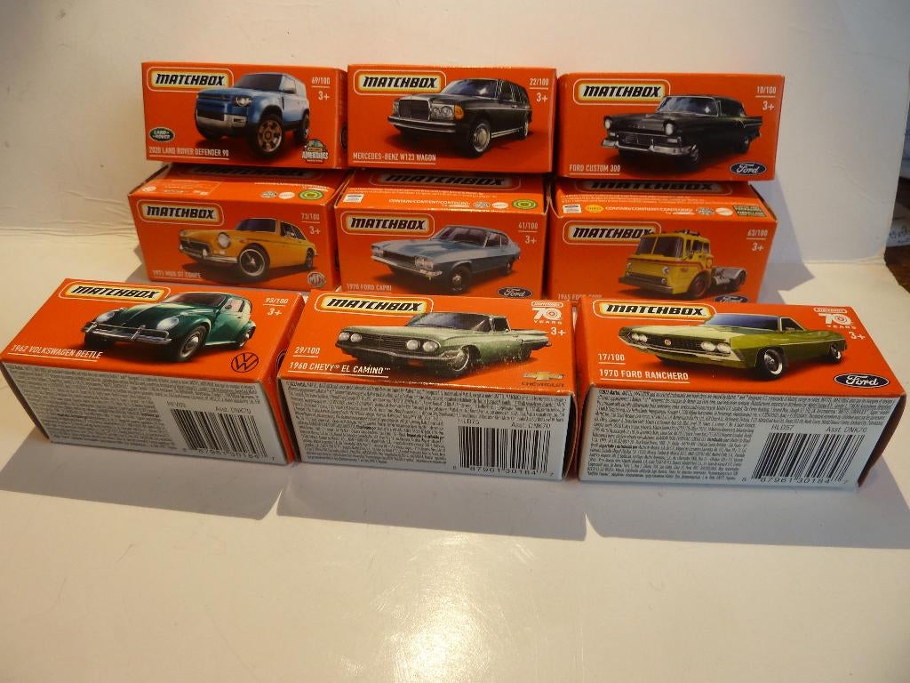 MATCHBOX >>>PARTIJ<<< MINT / BOXED  PRIJS(je): € 22.=, Hobby en Vrije tijd, Modelauto's | Overige schalen, Ophalen of Verzenden