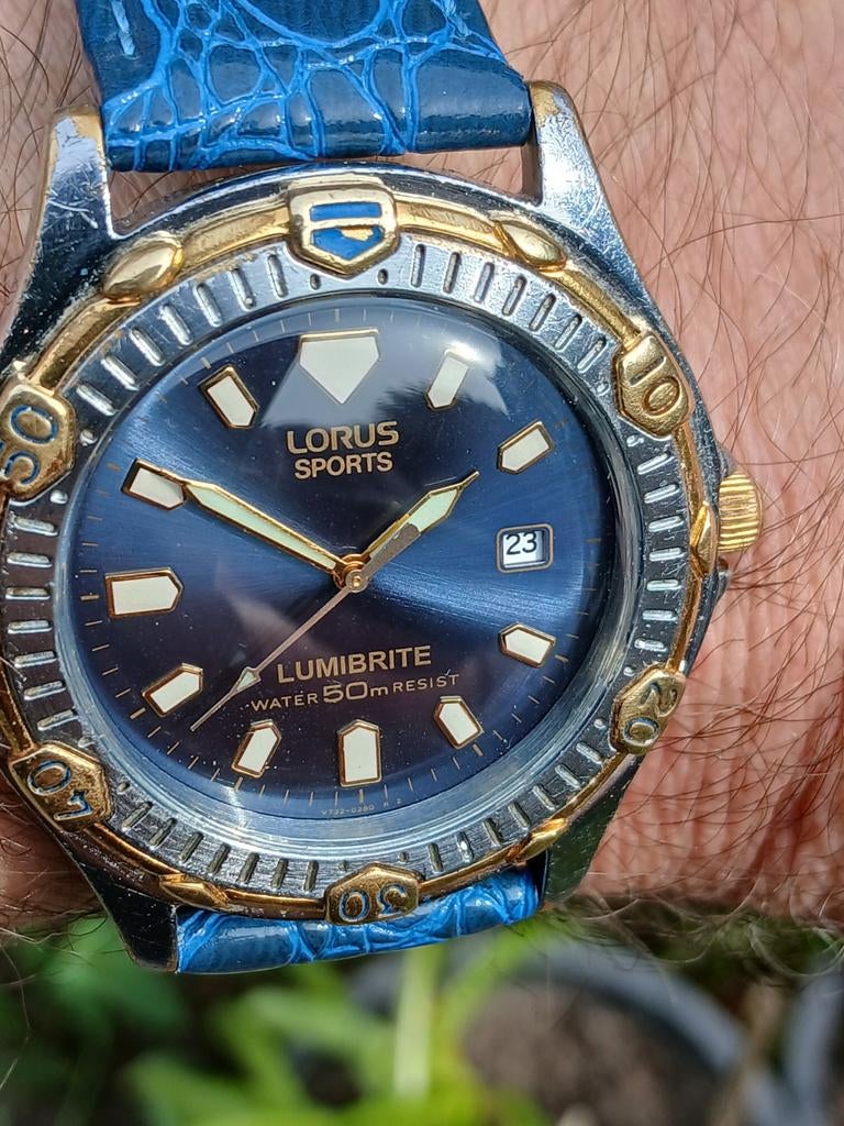 Lorus Sports Lumibrite Herenhorloge, Ophalen of Verzenden