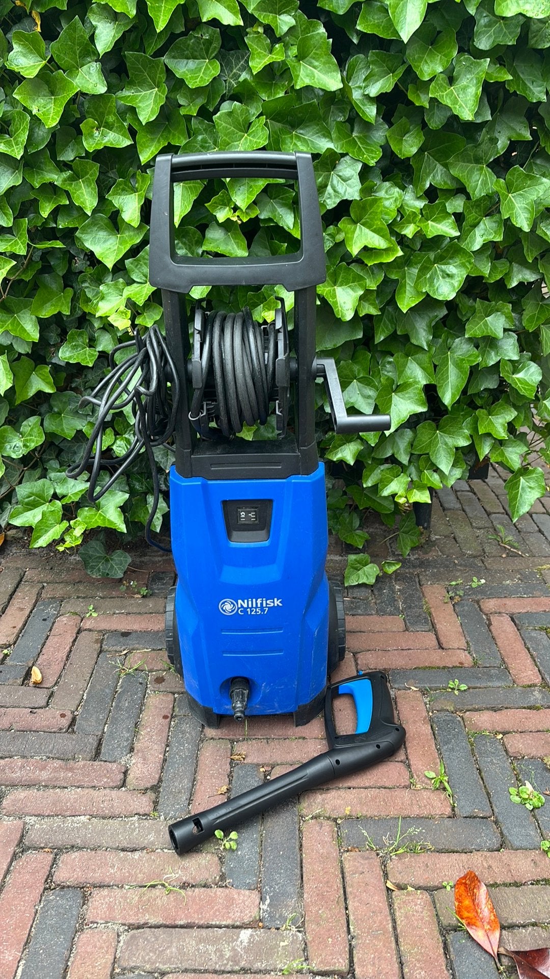 Hogedrukreiniger Nilfisk, Tuin en Terras, Hogedrukreinigers, Ophalen of Verzenden, Gebruikt, Elektrisch