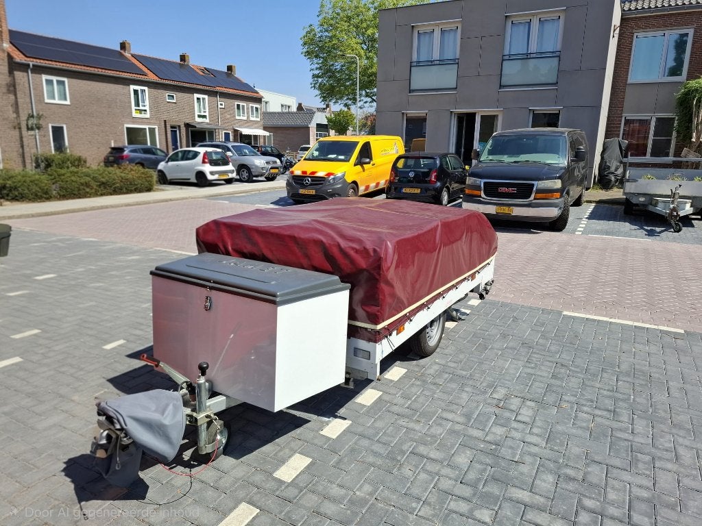 vouwwagen jamet dakota 2015, Caravans en Kamperen, Ophalen, Meerkleurig, Aanwezig, Jamet