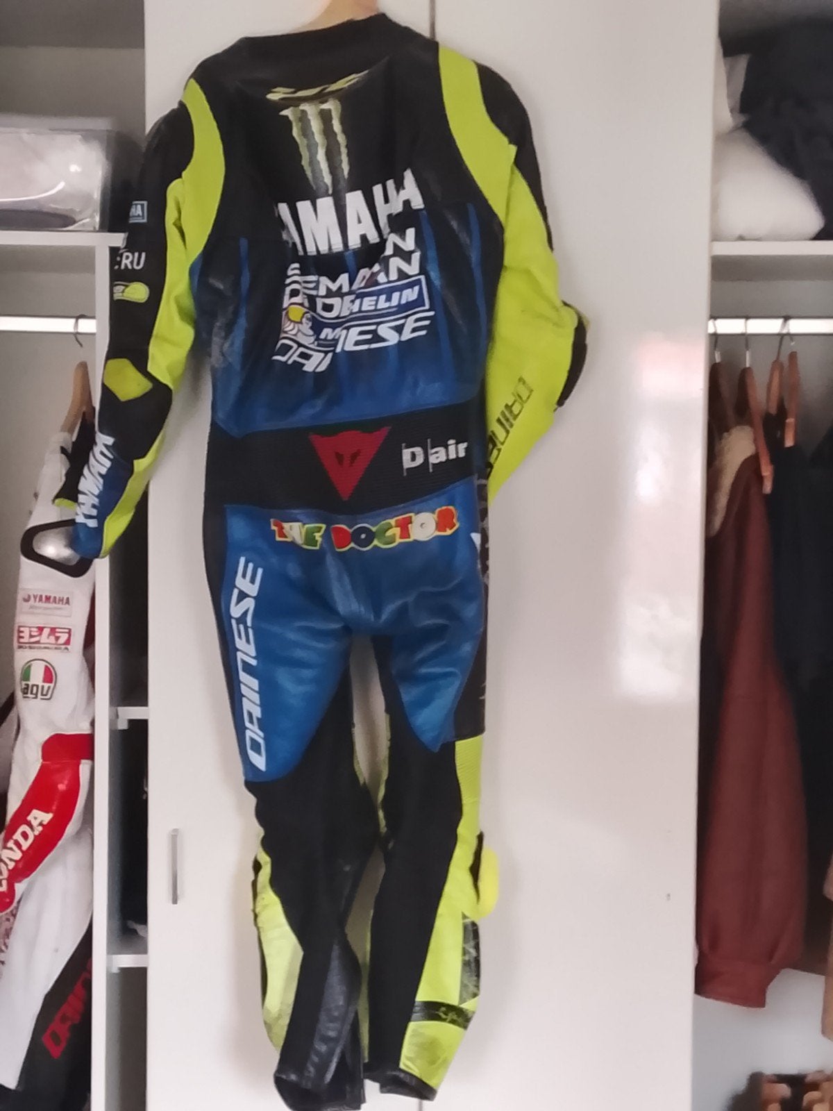Yamaha VR46 Monster Energy Motorpak, Motoren, Ophalen of Verzenden, Tweedehands, Heren, Combipak