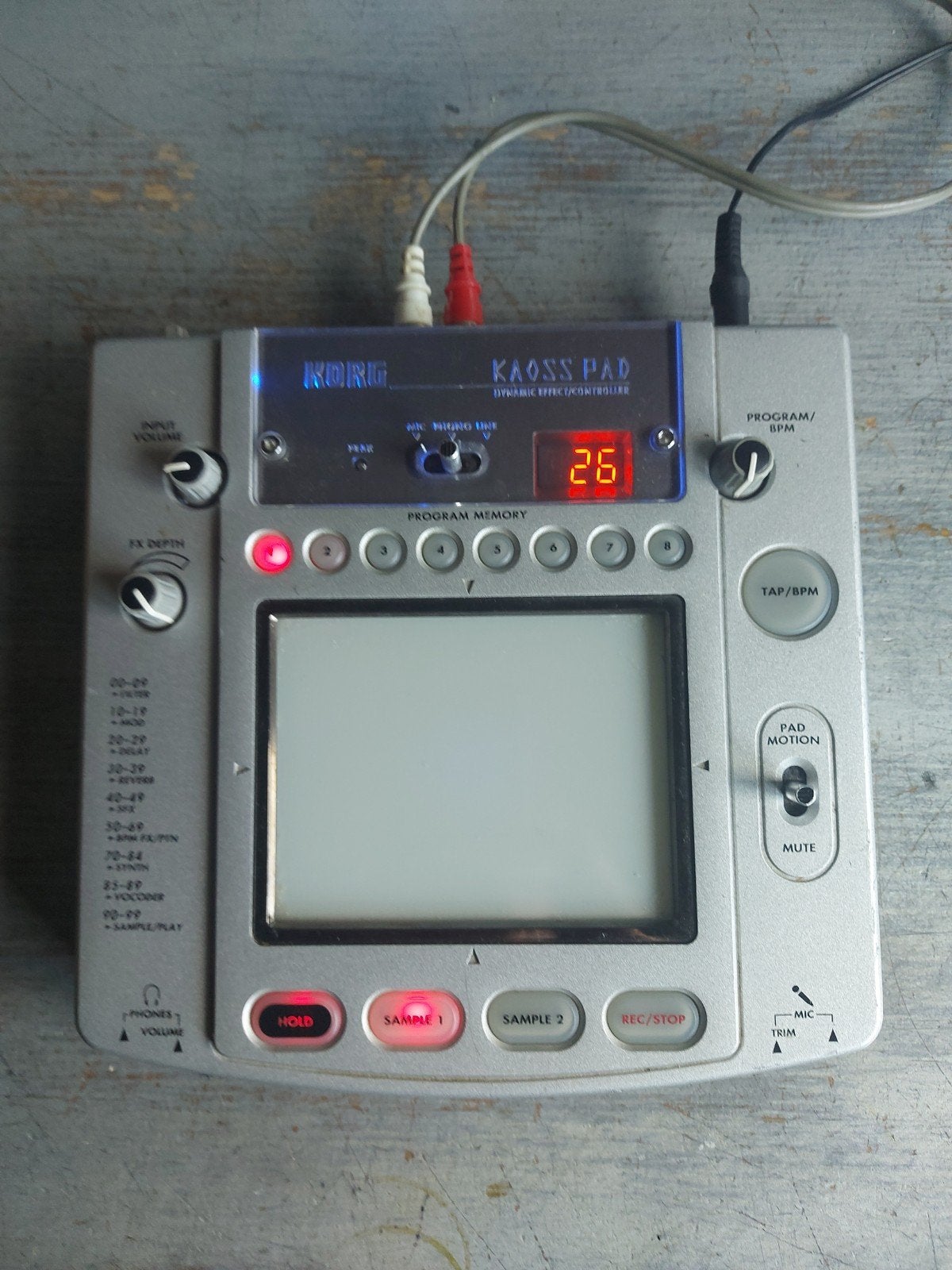 Korg Kaoss Pad KP2, Ophalen of Verzenden, Gebruikt, Overige typen