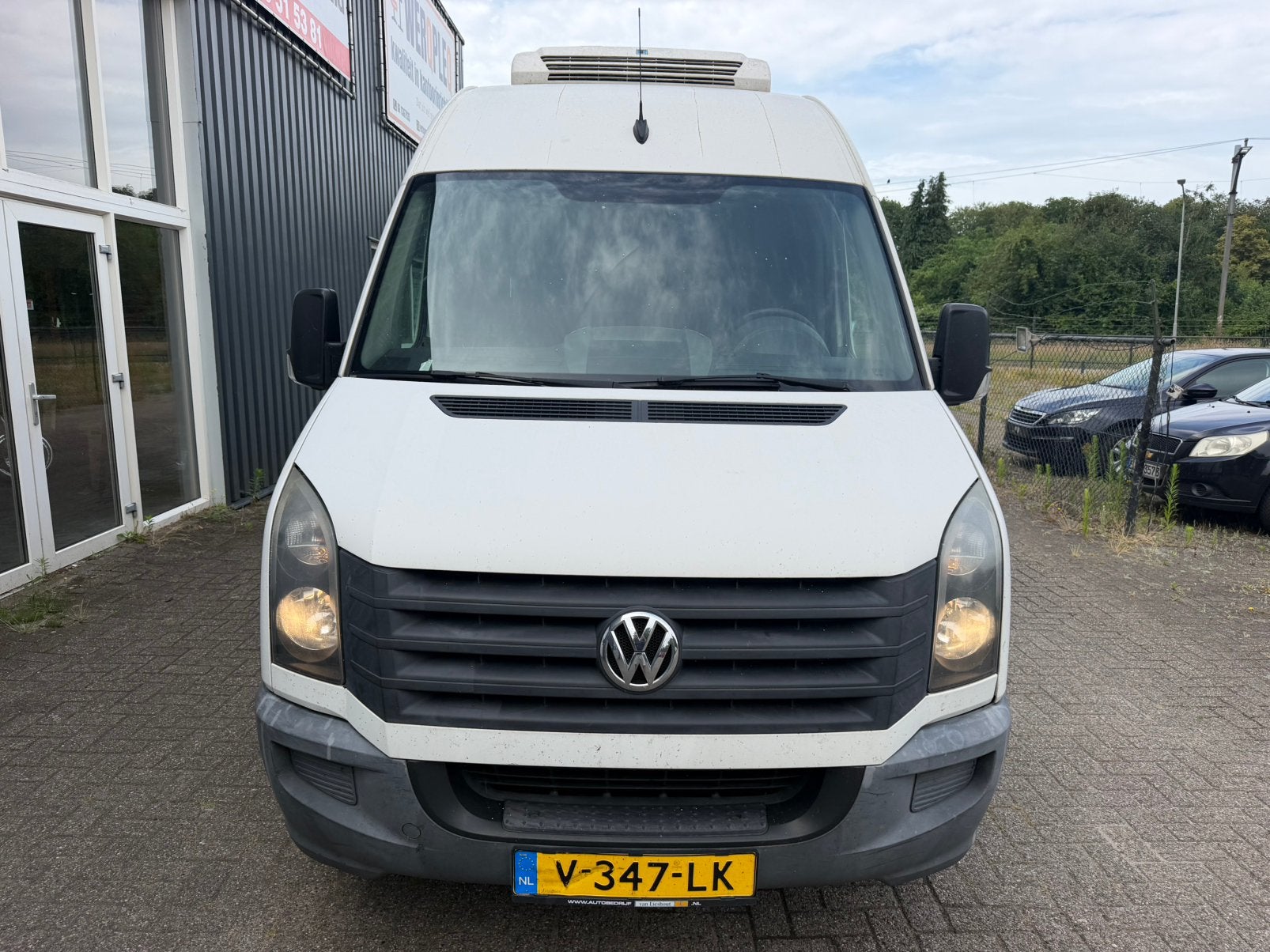 Volkswagen Crafter 46 2.0tdi 143pk KOELING  2013, Auto's, Euro 5, Zwart, Volkswagen, Wit